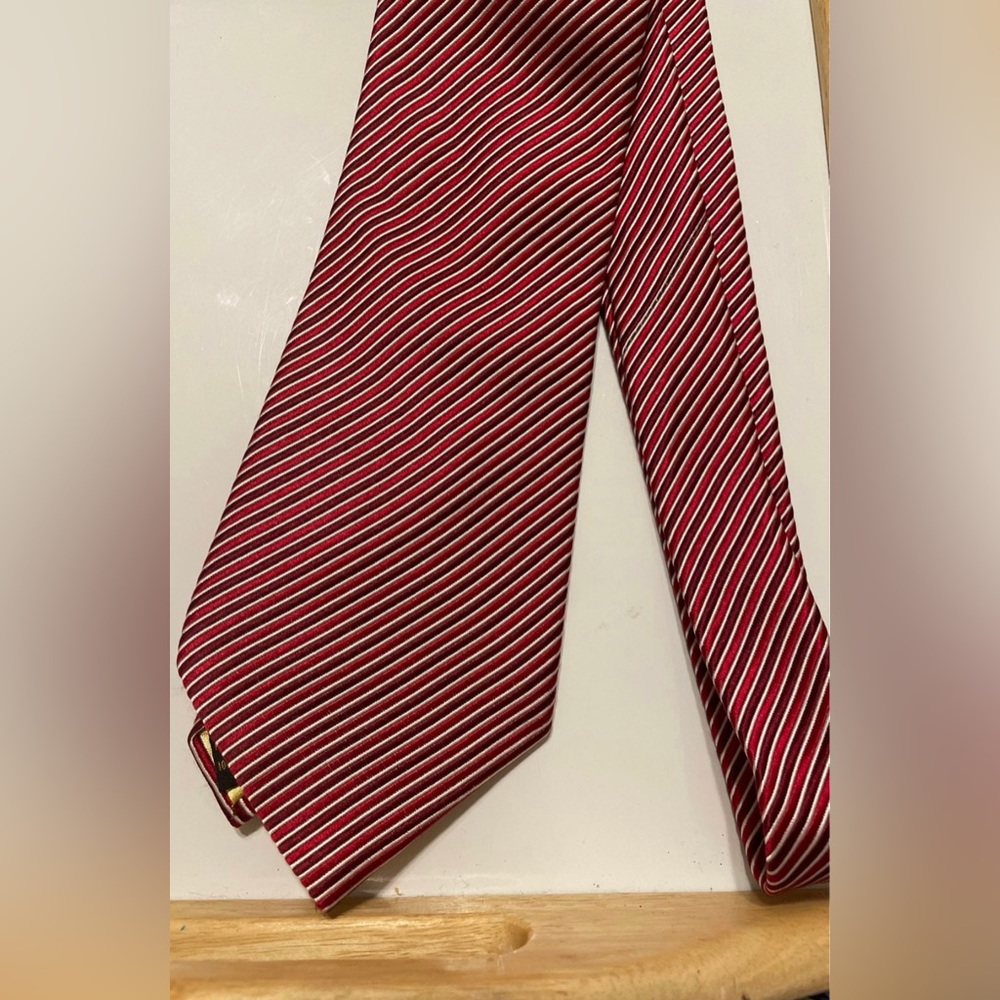 Donald J Trump Signature Collection Striped  Tie